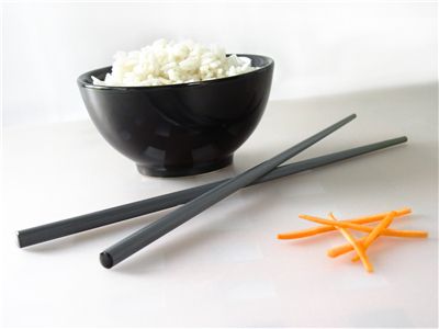 Picture Of Chinese Cuisine Rice With Chopsticks