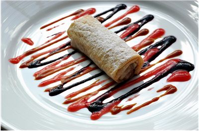 Picture Of Spring Roll Chinese Desert